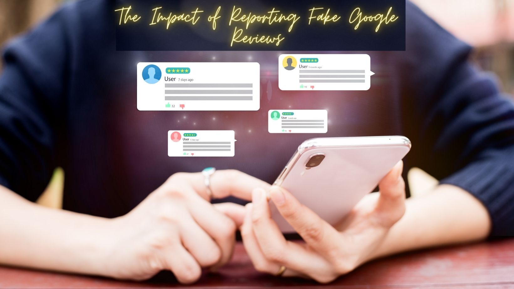 report fake google reviews